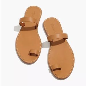 MADEWELL BARE SLIDE BOARDWALK SANDALS NWT